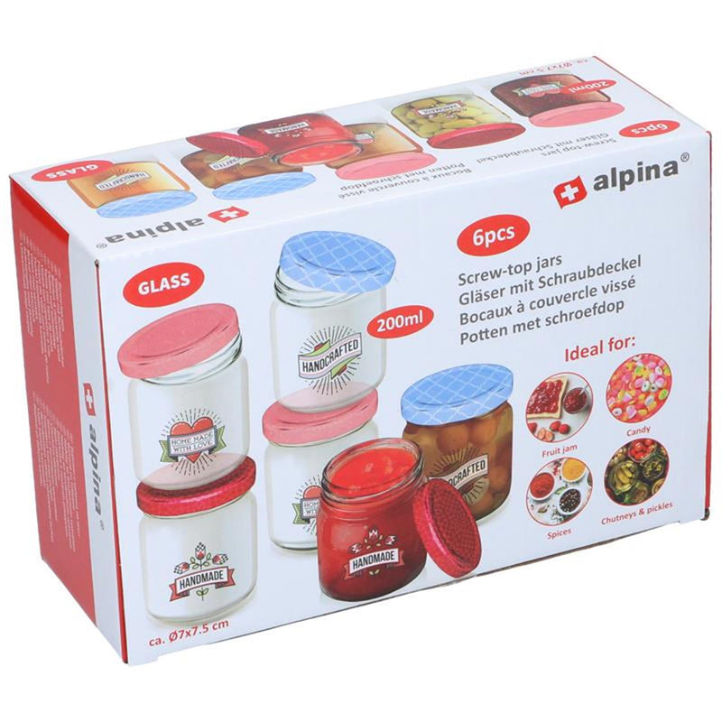 Load image into Gallery viewer, Alpina voorraadpotset 6-delig 200ml
