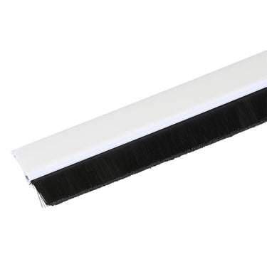 Kinzo tochtstrip borstel wit 100x3,7cm