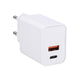 Grundig quick charger usba+c oplader stopcontact 230v 30w