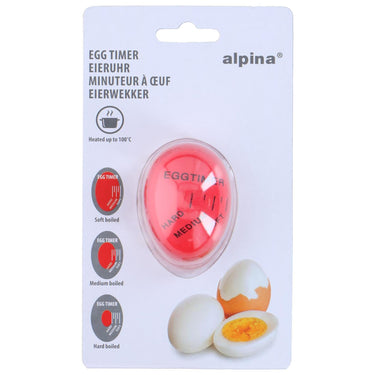 Alpina eierwekker ei met kleurindicatie 5,5x4x3cm