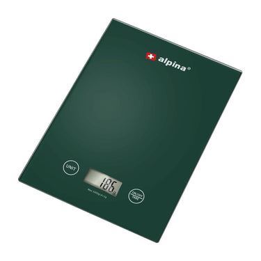 Alpina keukenweegschaal digitaal 5kg 22x15,5x1,8cm