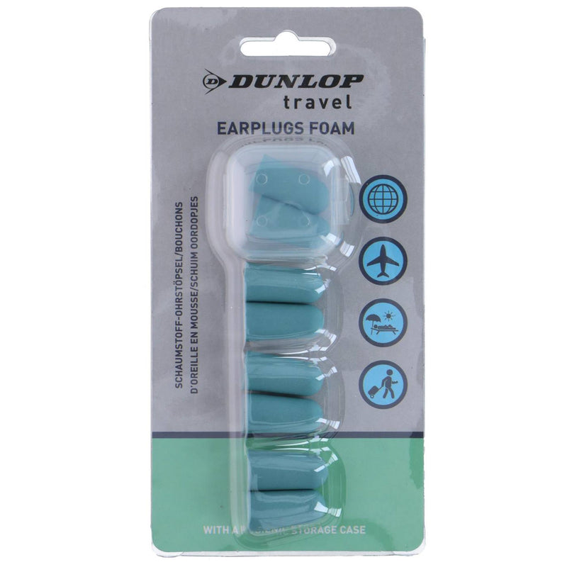 Afbeelding laden in galerijviewer, Dunlop oordopjes foam 8 stuks inclusief opbergdoosje
