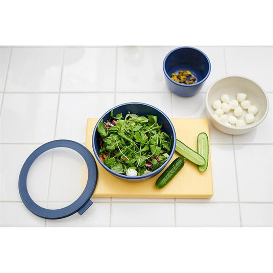 Mepal cirqula multikom 1,25 l nordic black | 2 stuks