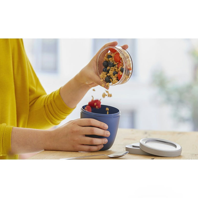 Load image into Gallery viewer, Mepal Ellipse Lunchpot 500+200 ml Nordic Denim
