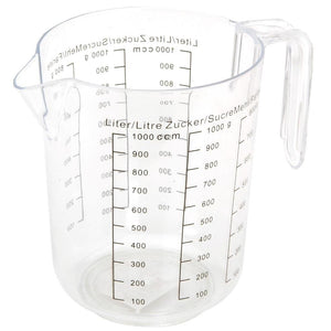 Basic transparante maatbeker 1l