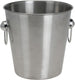 Excellent houseware champagnekoeler ijsemmer 3l zilver rvs d20 cm