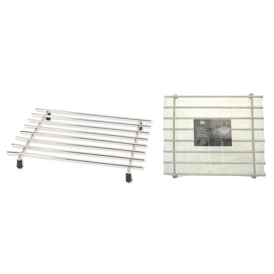 Excellent houseware pannenonderzetter rvs