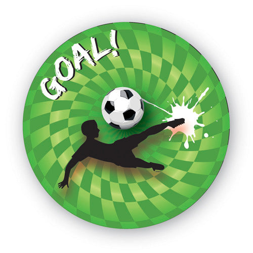 Haza witbaard sportieve goal borden 23cm 8 stuks