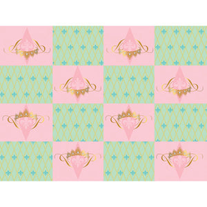 Haza witbaard tafelkleed princess party