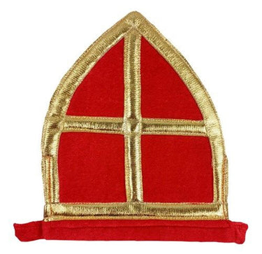Haza sint mijter sint co. stof 25x19,5cm