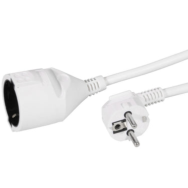 Q-link verlengsnoer - randaarde - 2500w - 3 x 1.5 mm� - 3 m - wit