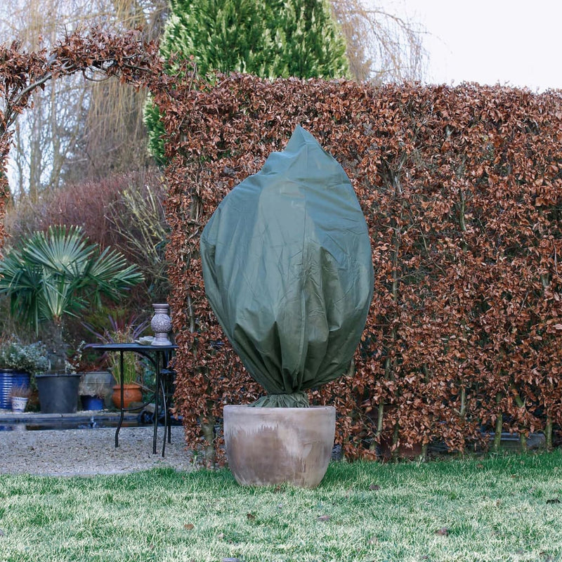 Load image into Gallery viewer, Nature wintervliesdoekhoezen 3 st 50 g m² 100x50 cm groen
