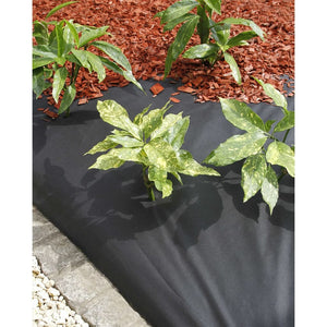 Nature anitworteldoek 120 g m² 1x10 m zwart