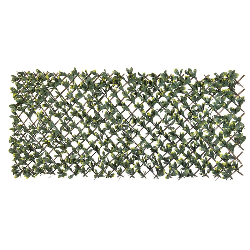 Load image into Gallery viewer, Nature latwerk met california liguster groen en geel blad 90x180 cm
