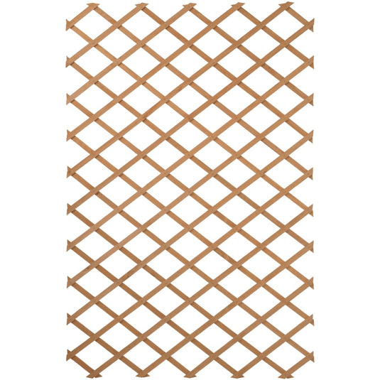 Nature tuinlatwerk 100x300 cm hout bruin