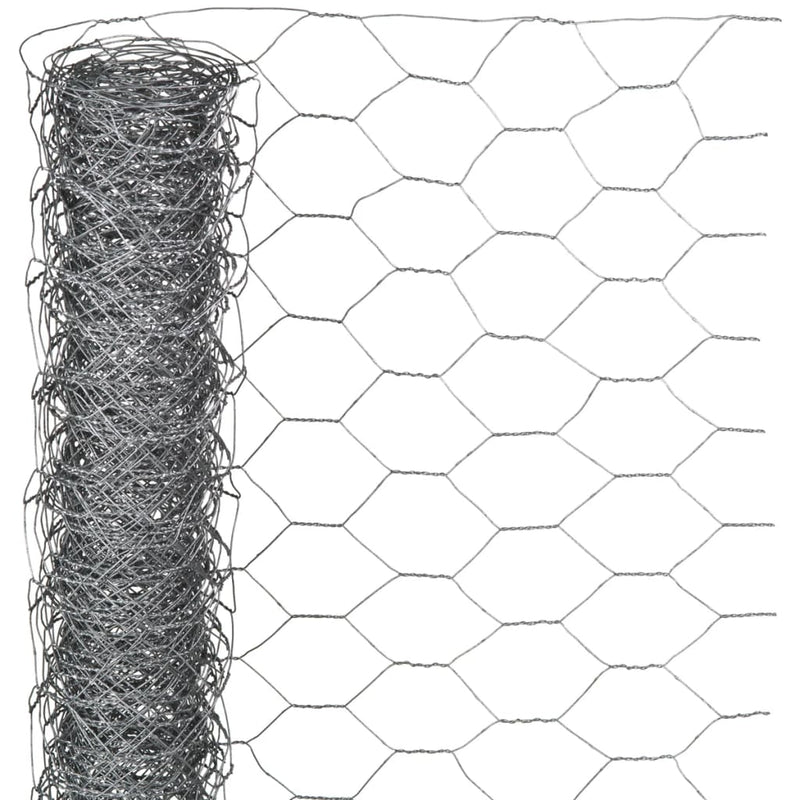 Load image into Gallery viewer, Nature gaas zeshoekig 1x10 m 40 mm gegalvaniseerd staal
