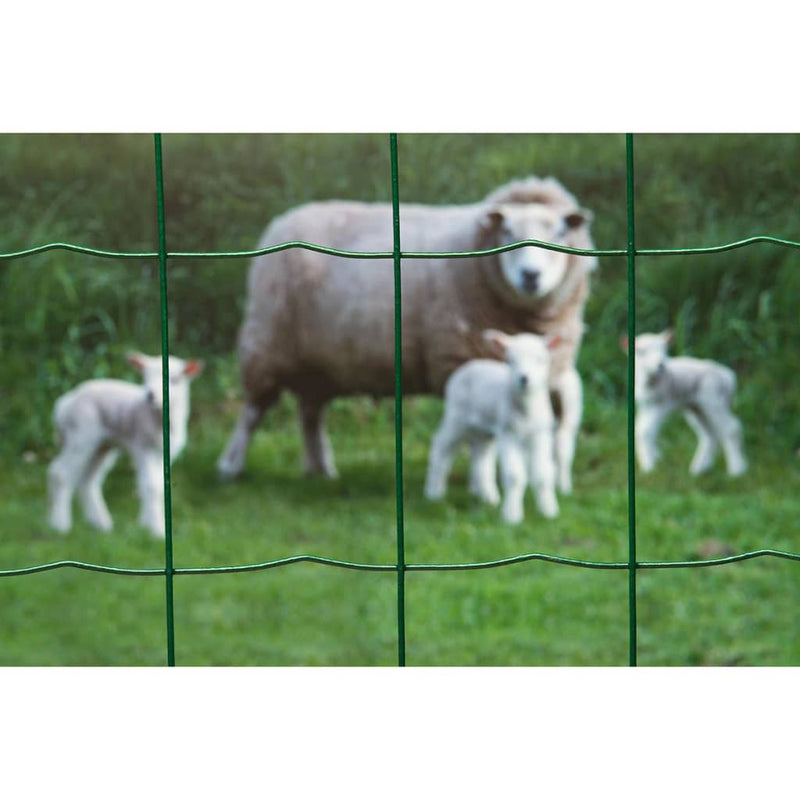 Load image into Gallery viewer, Nature gaas rechthoekig 0,8x10 m kunststof gecoat staal groen

