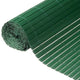 Nature tuinscherm dubbelzijdig 1x3 m pvc groen