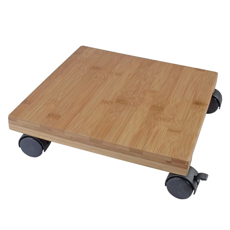 Load image into Gallery viewer, Nature plantentrolley vierkant 30x30 cm bruin bpc
