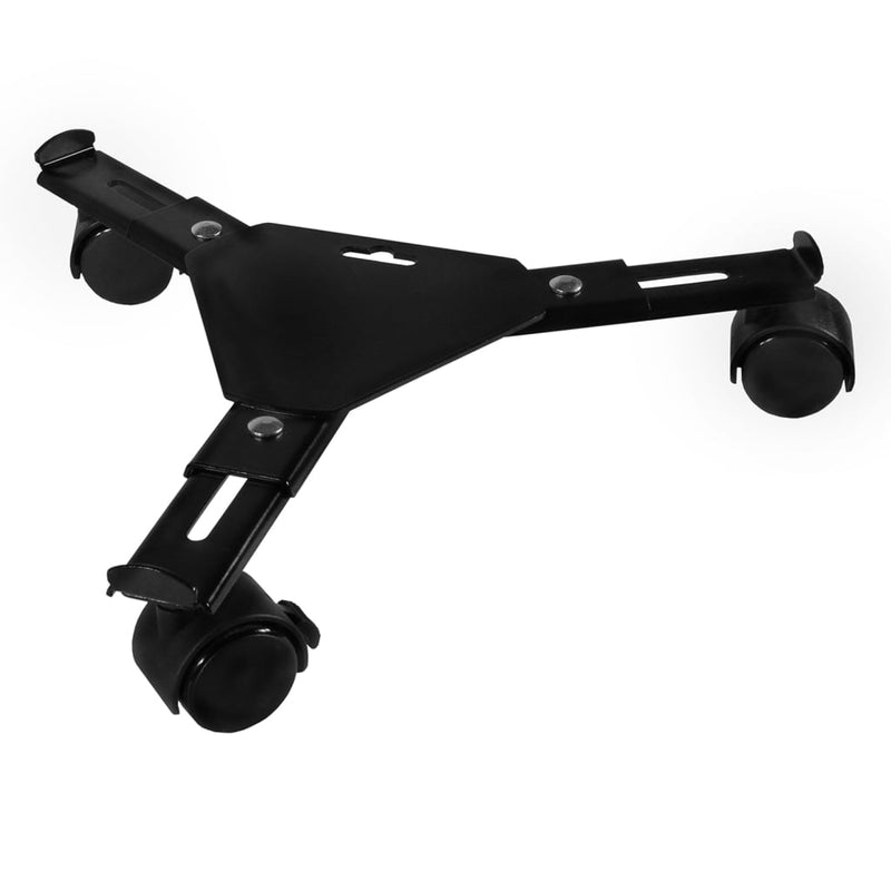 Load image into Gallery viewer, Nature plantentrolley met 3 armen verstelbaar metaal zwart
