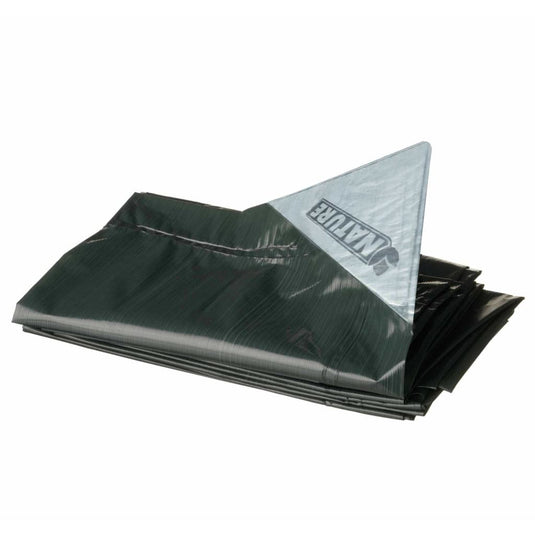 Nature houtafdekzeil 1,5x6 m pe groen