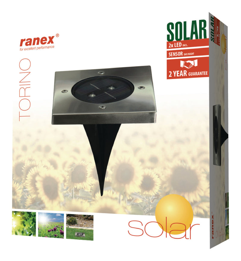 Load image into Gallery viewer, Ranex ra-5000406 led solar grondspot rvs
