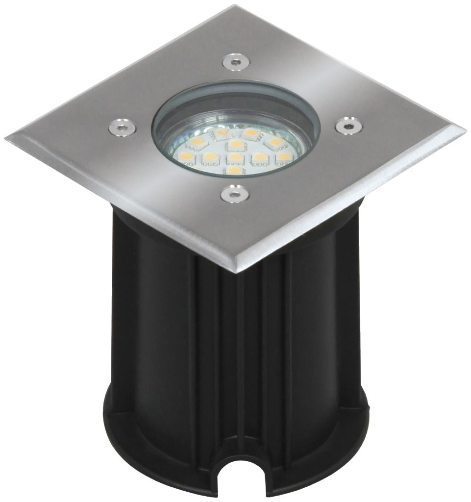 Smartwares led-grondspotlight 3 w zwart 5000.459