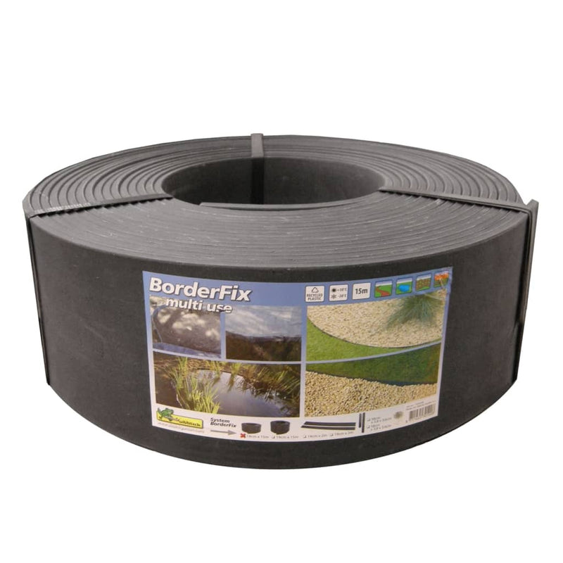 Load image into Gallery viewer, Ubbink Ubbink Borderrand 7 mm 14cmx15m zwart
