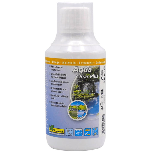 Ubbink vijverwaterbehandeling aqua clear plus 250 ml voor 5000 l