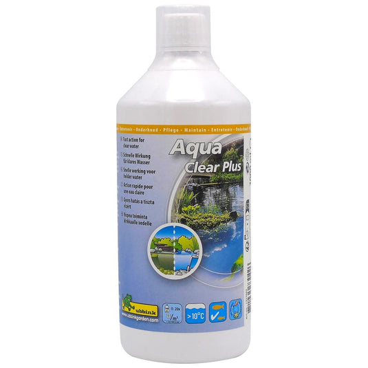 Ubbink vijverwaterbehandeling aqua clear plus 1000 ml voor 20000 l