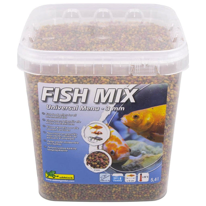Load image into Gallery viewer, Ubbink visvoer fish mix universal menu 3 mm 5,4 l
