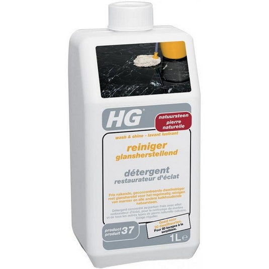 Hg natuursteen reiniger glansherstellend 1l