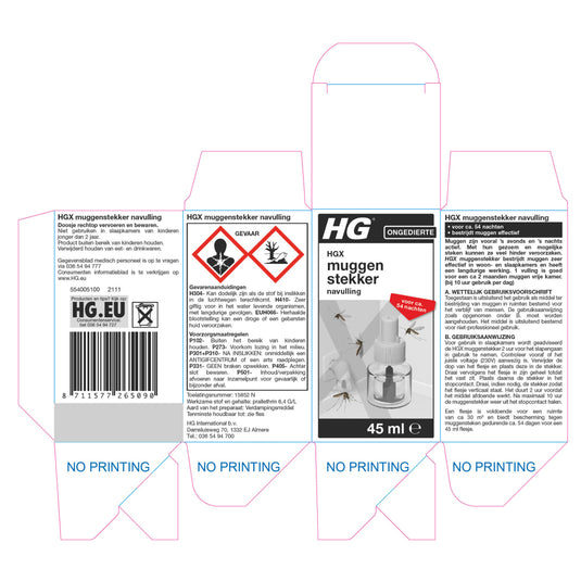 Hg x muggenstekker navulling - 10936301