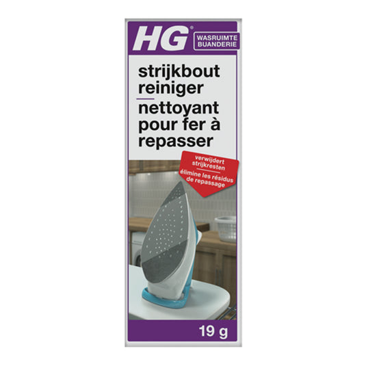Hg strijkboutreiniger 50 gram verwijdert hardnekkige zwarte strijkresten