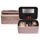 Casuelle beautycase brons glitter