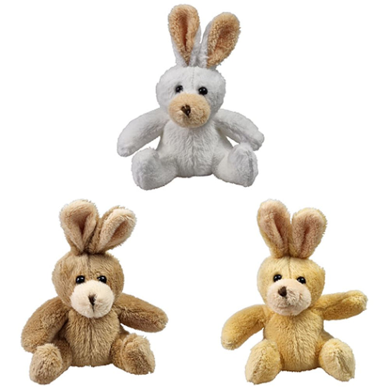 Load image into Gallery viewer, Knuffels konijntjes 3 ass. 12 cm. (in po
