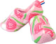 Pantoffels tulpen print. maat 20-24.