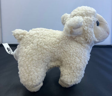 Knuffel lammetje wollie 14 cm. beige voe