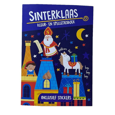 Basic sinterklaas kleur -en activiteitenboek