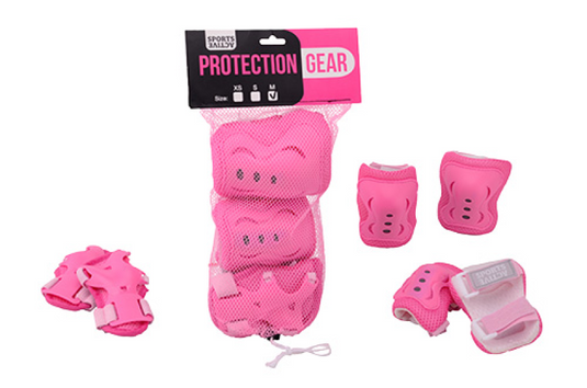 Sports active beschermset roze, maat m