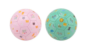 Happy world kunstlederen speelbal, 2 ass | 2 stuks
