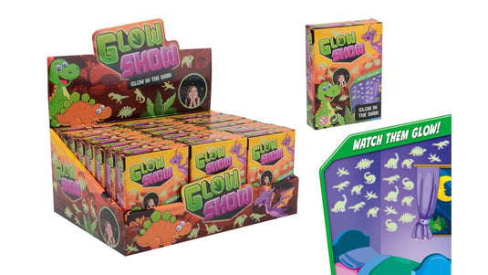 Dino glow in the dark set. 13-delig