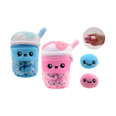 Johntoy plush play - bubble thee, 2 assorti