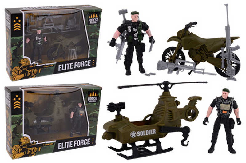 Load image into Gallery viewer, Johntoy army forces speelset in doos klein 2 assorti
