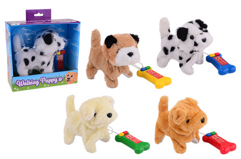 Load image into Gallery viewer, Johntoy wandelende puppy 4 assorti
