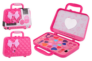 Johntoy issabella make-up koffer met spiegel, 25dlg.