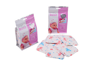 Johntoy baby rose luiers in zak, 5st.