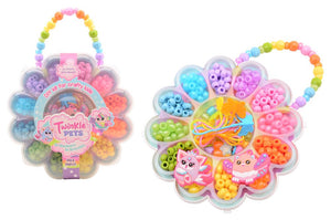Johntoy twinkle pets - kralenset in bloemendoos.