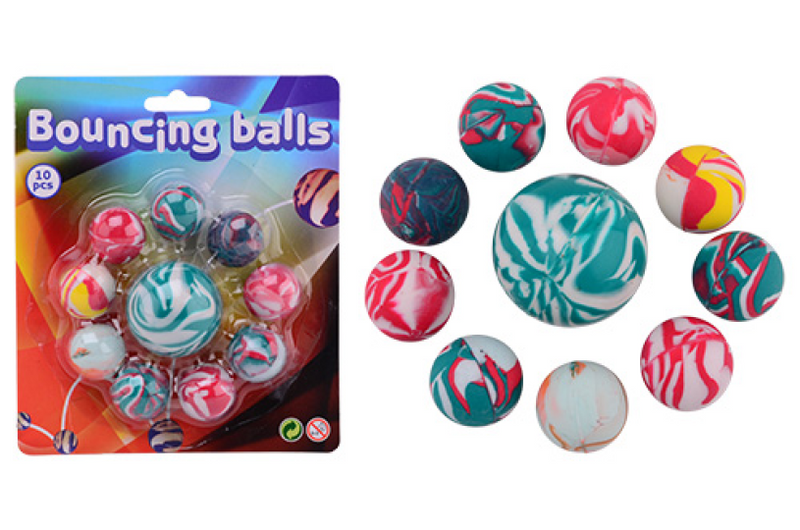 Load image into Gallery viewer, Johntoy summer fun stuiterballen, 10st.
