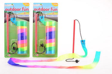 Johntoy outdoor fun rainbow ribbon. 3+